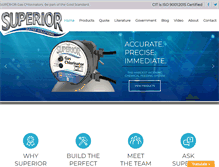 Tablet Screenshot of chlorinators.com
